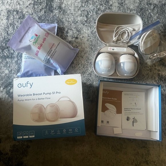Eufy Wearable Breast Pump S1 Pro - Cream - Picture 6 of 6